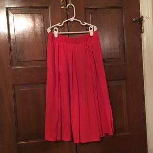 LulaRoe Madison Red - XS